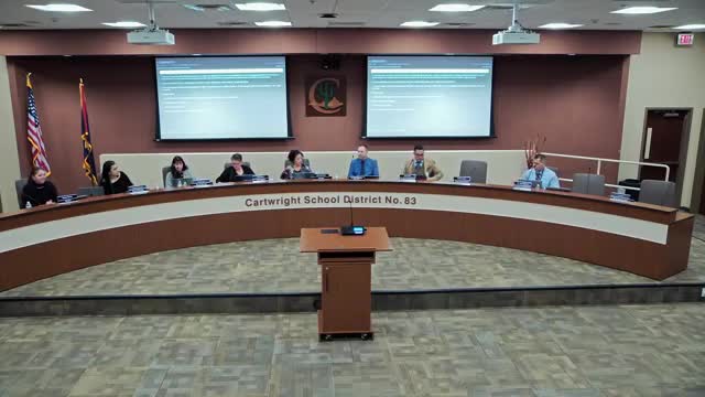 Cartwright board directs attorney to negotiate acting superintendent while interim is on paid leave