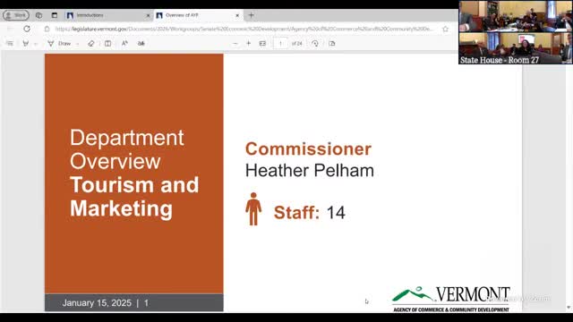 Tourism chief: visitation near pre-pandemic levels; marketing budget trails neighboring states