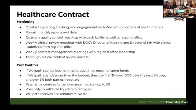 DOC officials warn of infirmary bed shortages as incarcerated population grows older and sicker