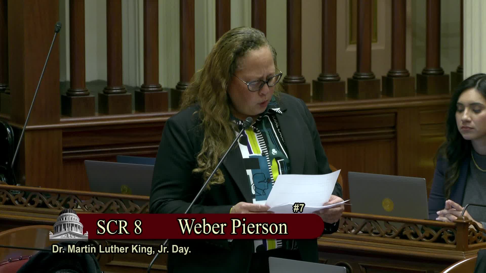 California Senate honors Martin Luther King Jr with call for service and unity