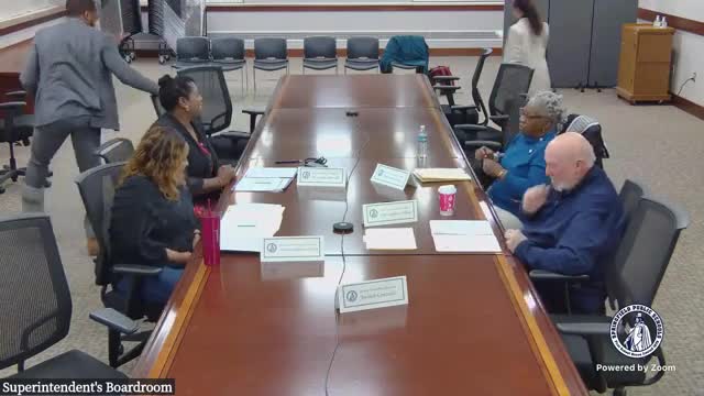 Committee forwards FY26 budget calendar and reviews budget survey; public outreach planned