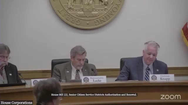 Committee backs extending initial period for senior citizen service district levies, with amendment