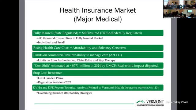 Health insurance costs surge as Vermont faces carrier exits and rising premiums