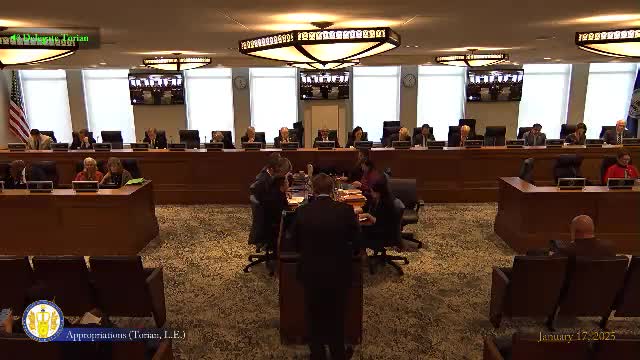 House Appropriations Committee reports four bills unanimously