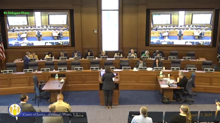 Subcommittee pauses bill on allowing support persons at closed 'shield' hearings after procedural concerns