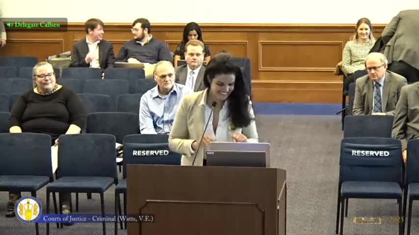 Subcommittee restores judicial discretion on secured bonds in substitute for HB 1873