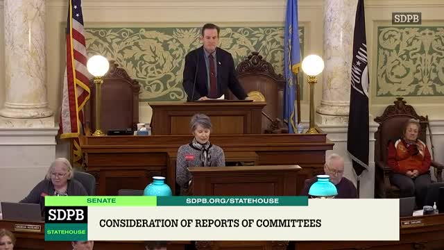 South Dakota Senate adopts procedural rule changes, combining two consent calendars