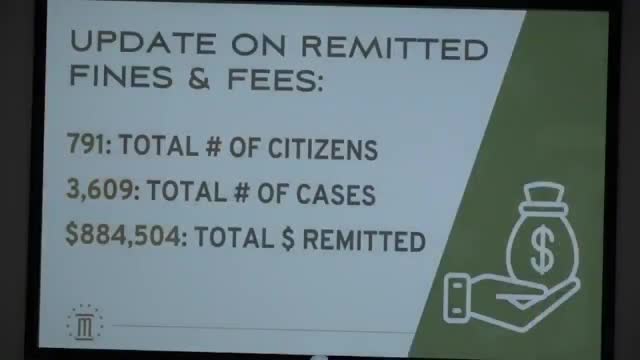 Montgomery mayor highlights executive order remitting municipal fines and fees for older cases