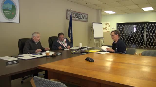 Carroll County commissioners approve contracts, payroll, badge‑access changes and routine items; votes at a glance