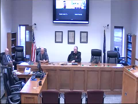 County Commissioners Clash Over $50,000 Contract Amid Transparency Concerns