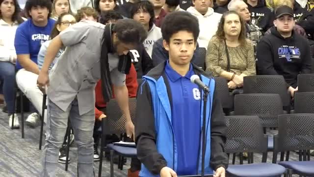 Community urges district to retain Chino High athletics staff after summer pool death; speakers call for fuller investigation