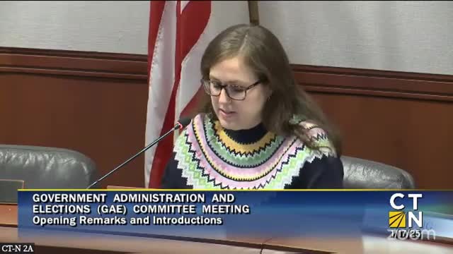 Connecticut GAE committee raises 26 concepts for hearings; consent calendar carries 13 items