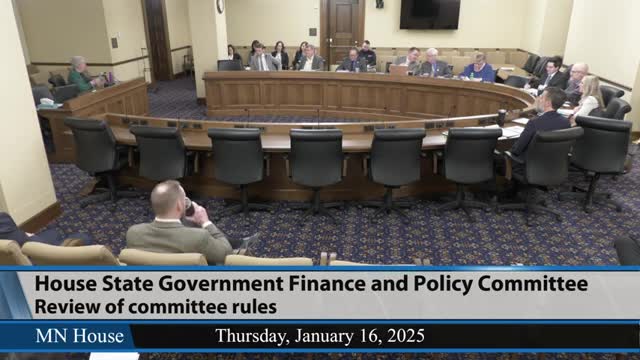 State Government Finance committee hears overview of budget scope, MNIT billing and building debt