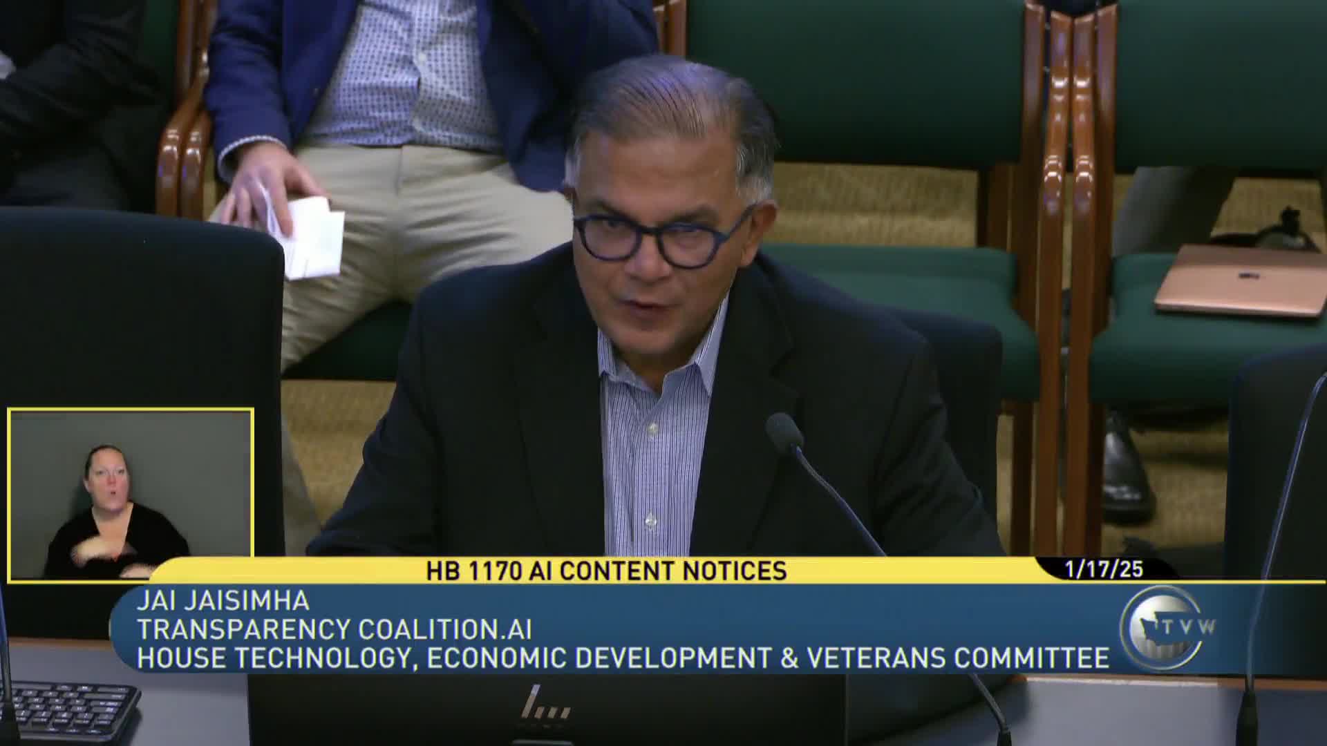 Washington State Committee Advances AI Transparency Bill Amid Industry Concerns