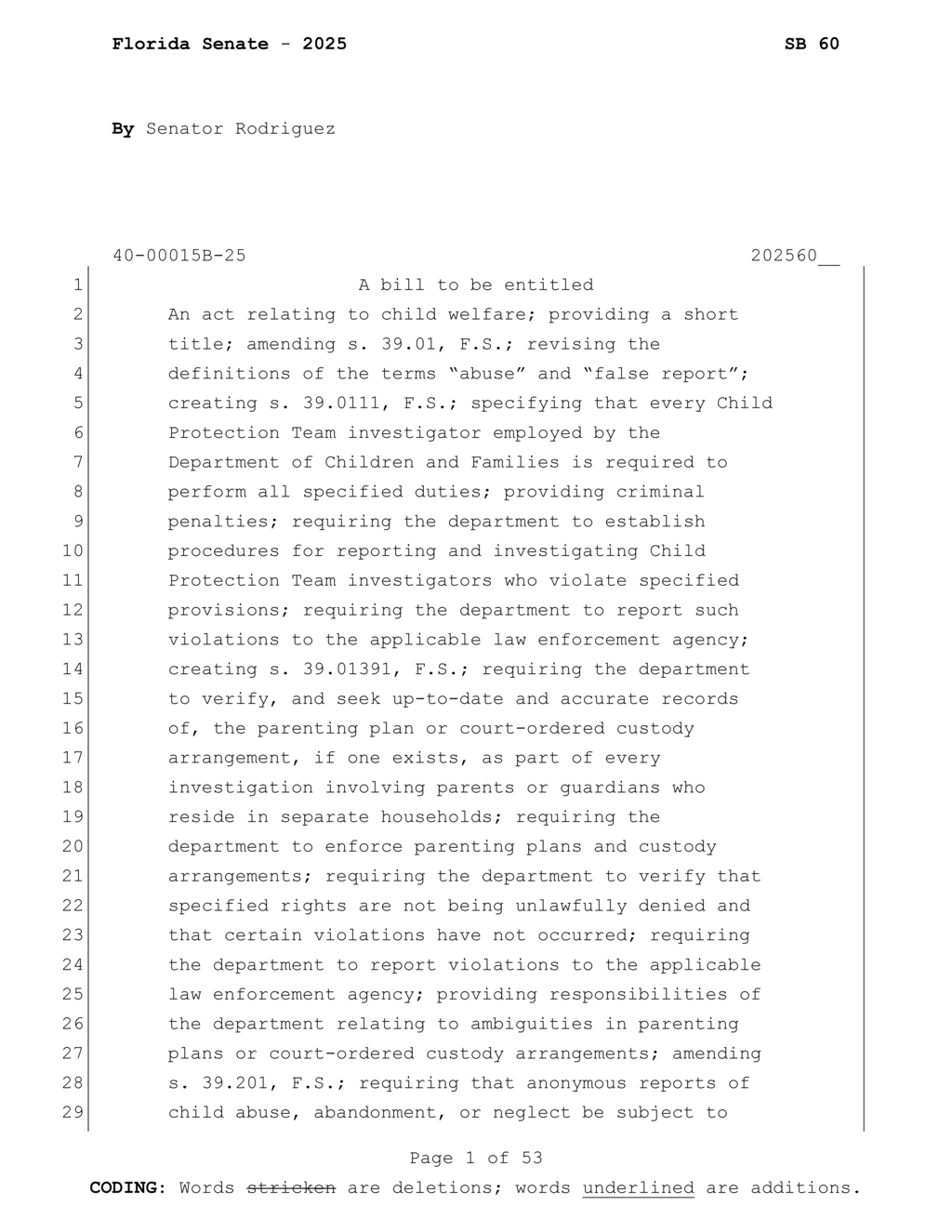 Florida Senate advances measures against patient brokering and identity fraud