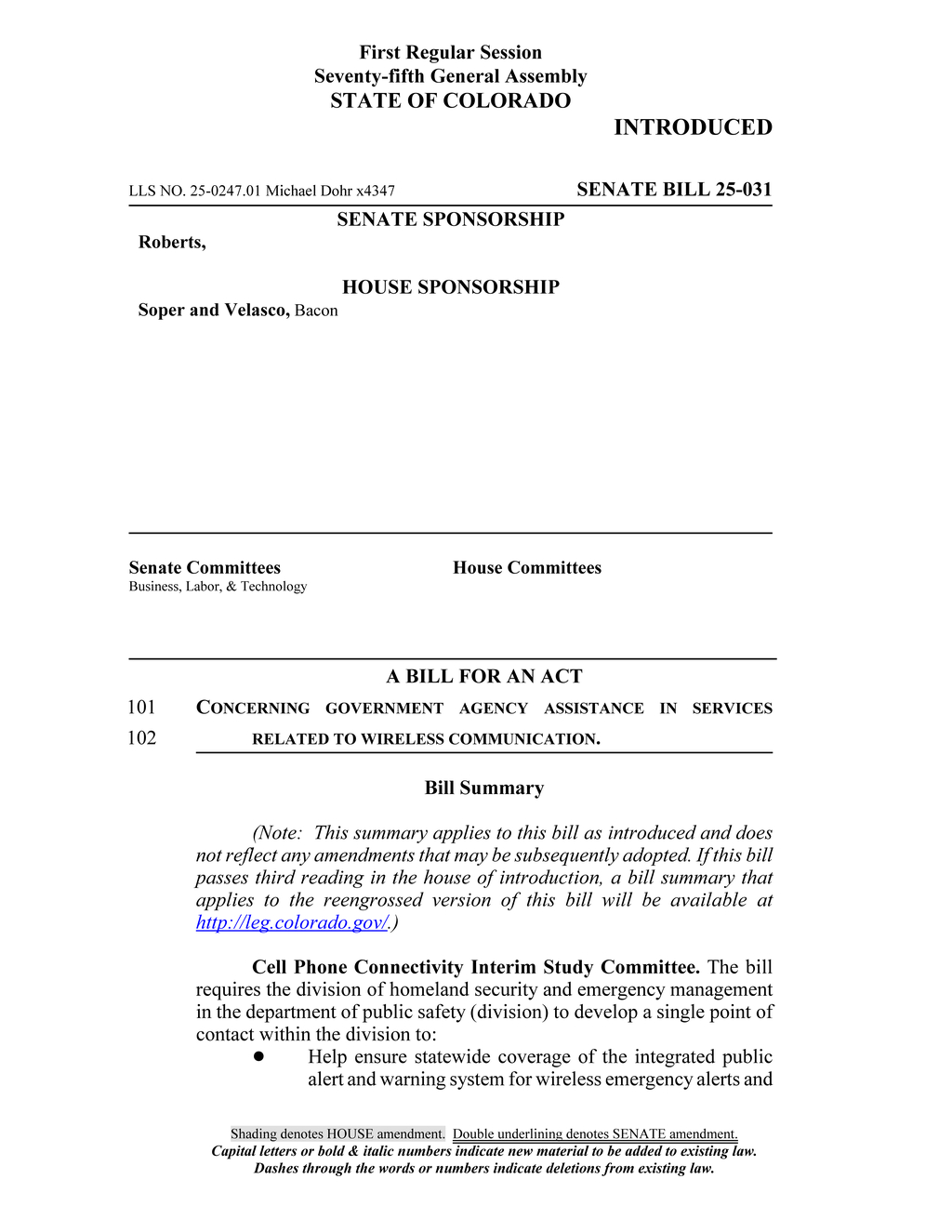 Colorado General Assembly enhances emergency alert system with new regulations and technical support