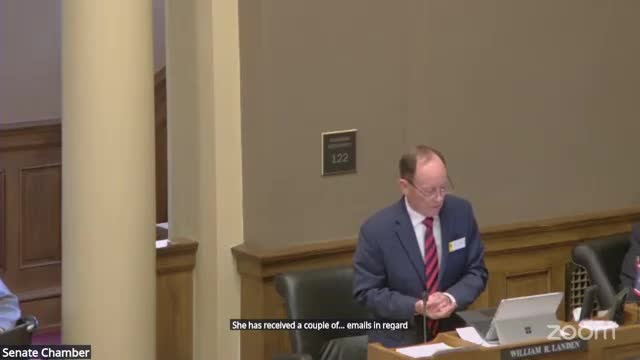 State Senators Debate Uniform Insurance Regulation Bill Amid Concerns Over Big Insurance Influence