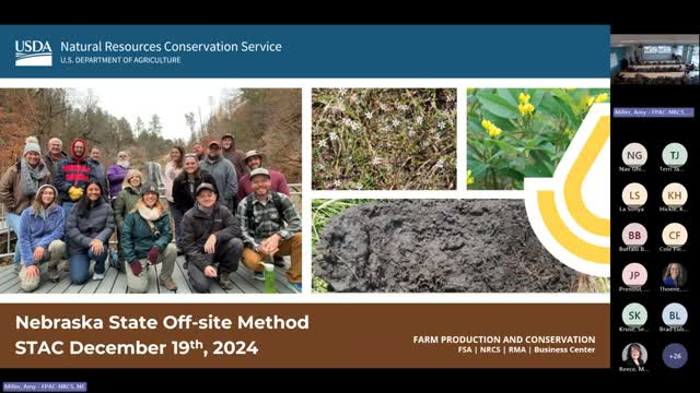 Nebraska revises wetland 'off‑site' method to speed compliance determinations