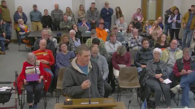 Farm Owner Opposes Industrial Rezoning Citing Pollution Risks to Livestock and Water Sources
