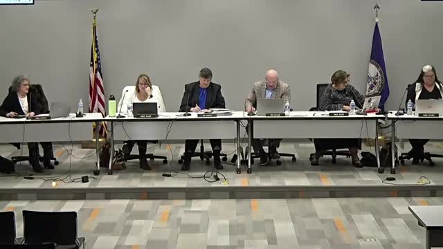 Board approves 2025 meeting dates, then convenes closed session citing Virginia code