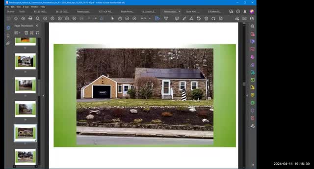 Commission reviews historic home’s fate amid structural concerns and wildlife infestation