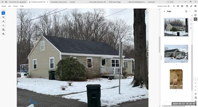 Town Council debates preservation of historic home amid development concerns