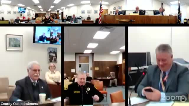 Sheriff warns of staffing and capacity strain; commissioners approve RFP for new transport van