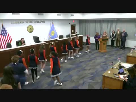 South Troy honors Junior Pee Wee Cheer Squad for historic national championship performance