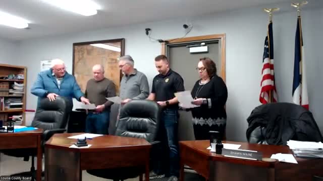 Louisa County swears in two supervisors, new sheriff and county auditor