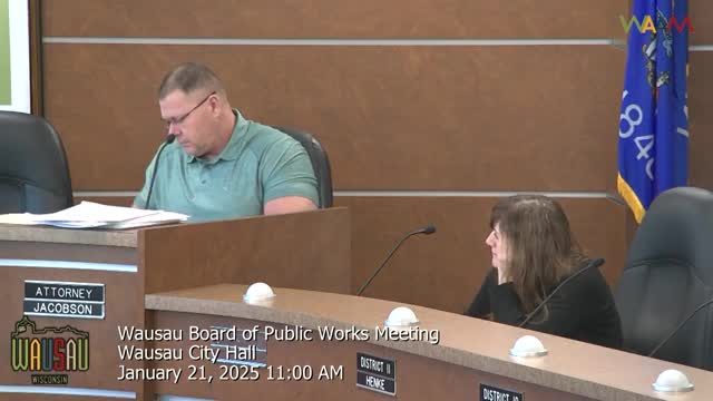 Wausau Board of Public Works approves two Forner Asphalt licenses, reviews four bids for downtown street project and moves to closed session