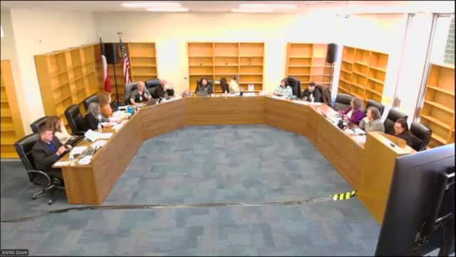 Southwest ISD announces weather monitoring, food distribution change and staff recognition; closed session planned for superintendent evaluation