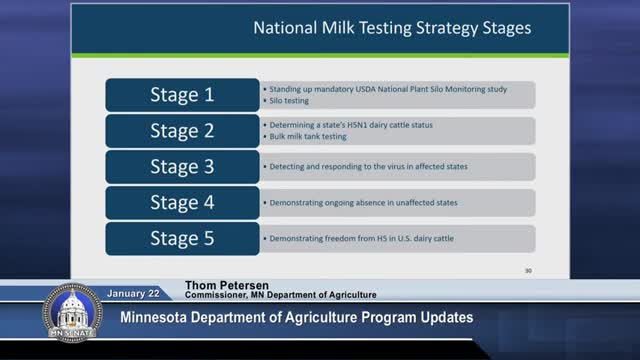 Minnesota Agriculture Department prepares for potential dairy virus outbreak amid California crisis