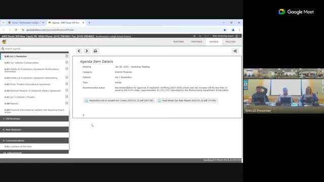 District staff previews Act 1 tax-resolution proposal that would keep increase within 4.0% index