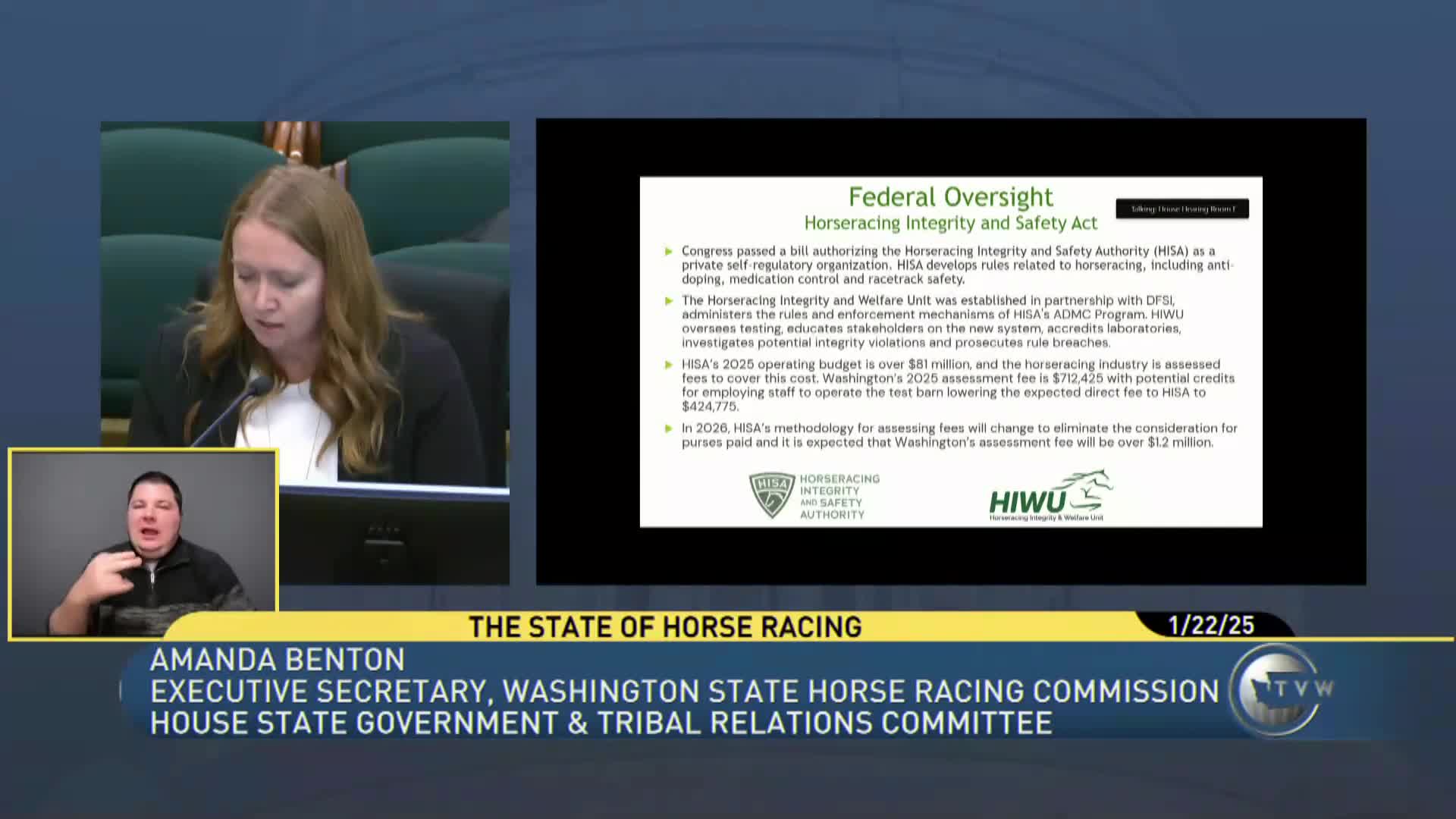 Washington Horse Racing Commission warns of financial crisis due to soaring HISA assessment fees