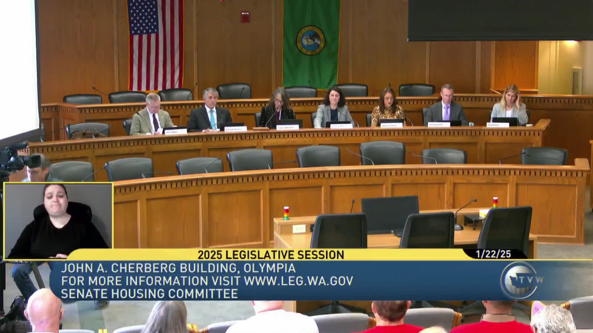 Senate Housing Committee hears hours of public testimony on rent‑stabilization bill SB 5222
