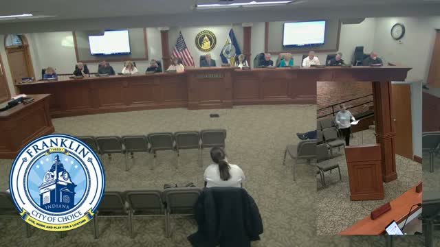 Franklin accepts Monaco Drive right-of-way and Bluffs at Youngs Creek bonds and plat