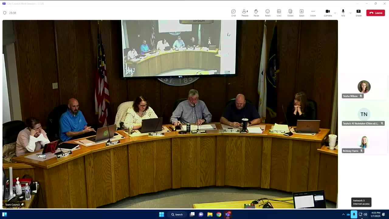 At a glance: council nominates mayor pro tem and approves adjournment