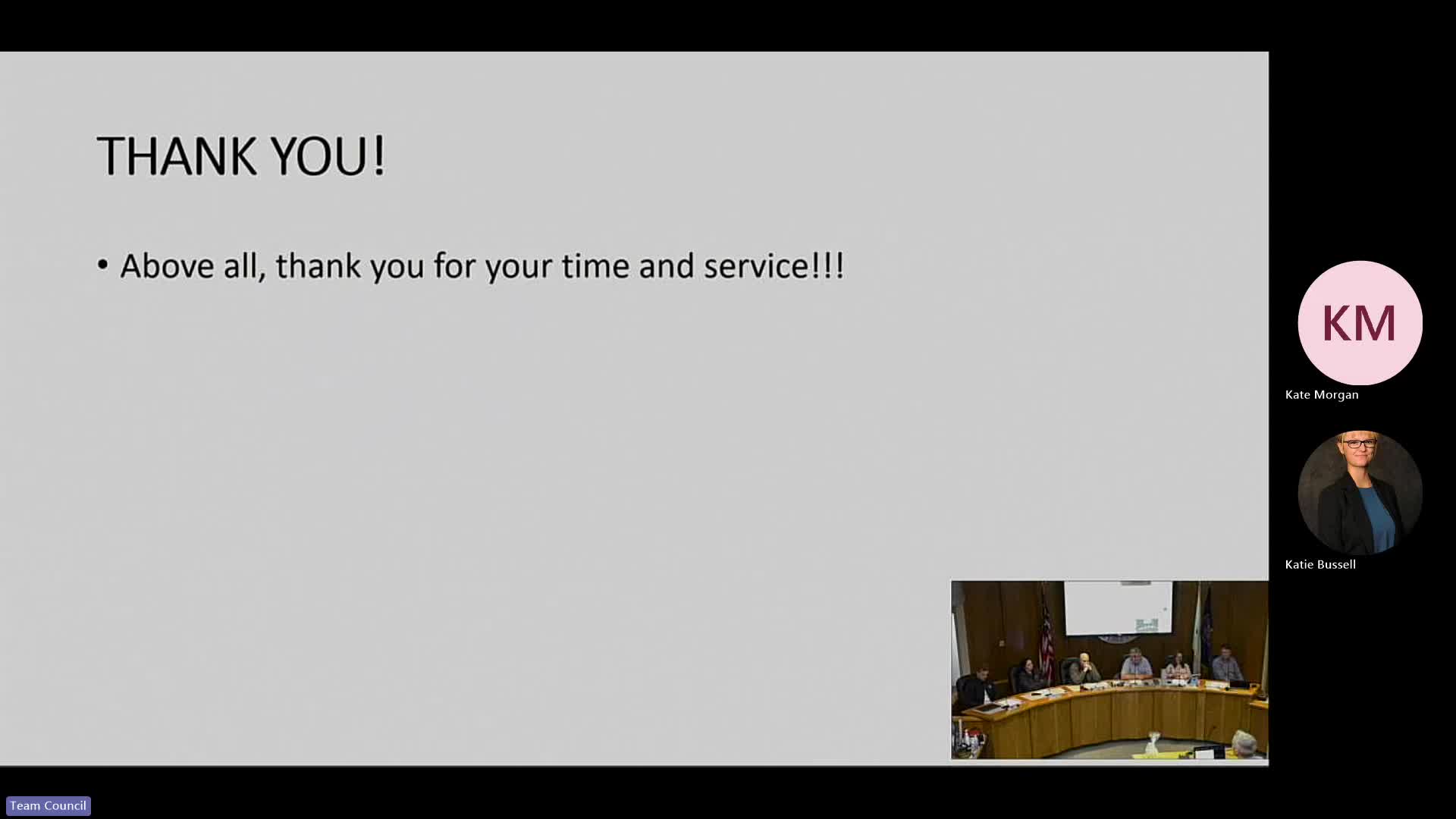 Staff briefs commission on public-notice rules, meeting preparation and 2024 meeting statistics