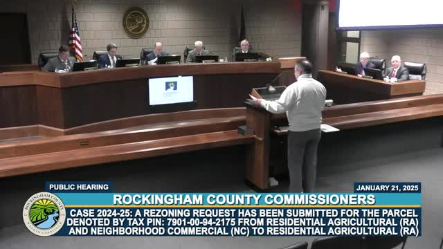 Commissioners approve two rezoning requests for properties on Gideon Grove Church Road and Dan Valley Road