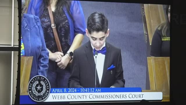 Laredo ISD honors Corporal Liz Edwards for military service and autism advocacy