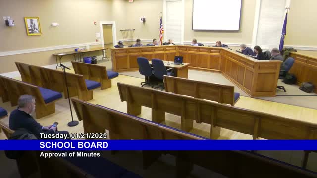 Votes at a glance: board approves minutes, accepts resignation and adjourns
