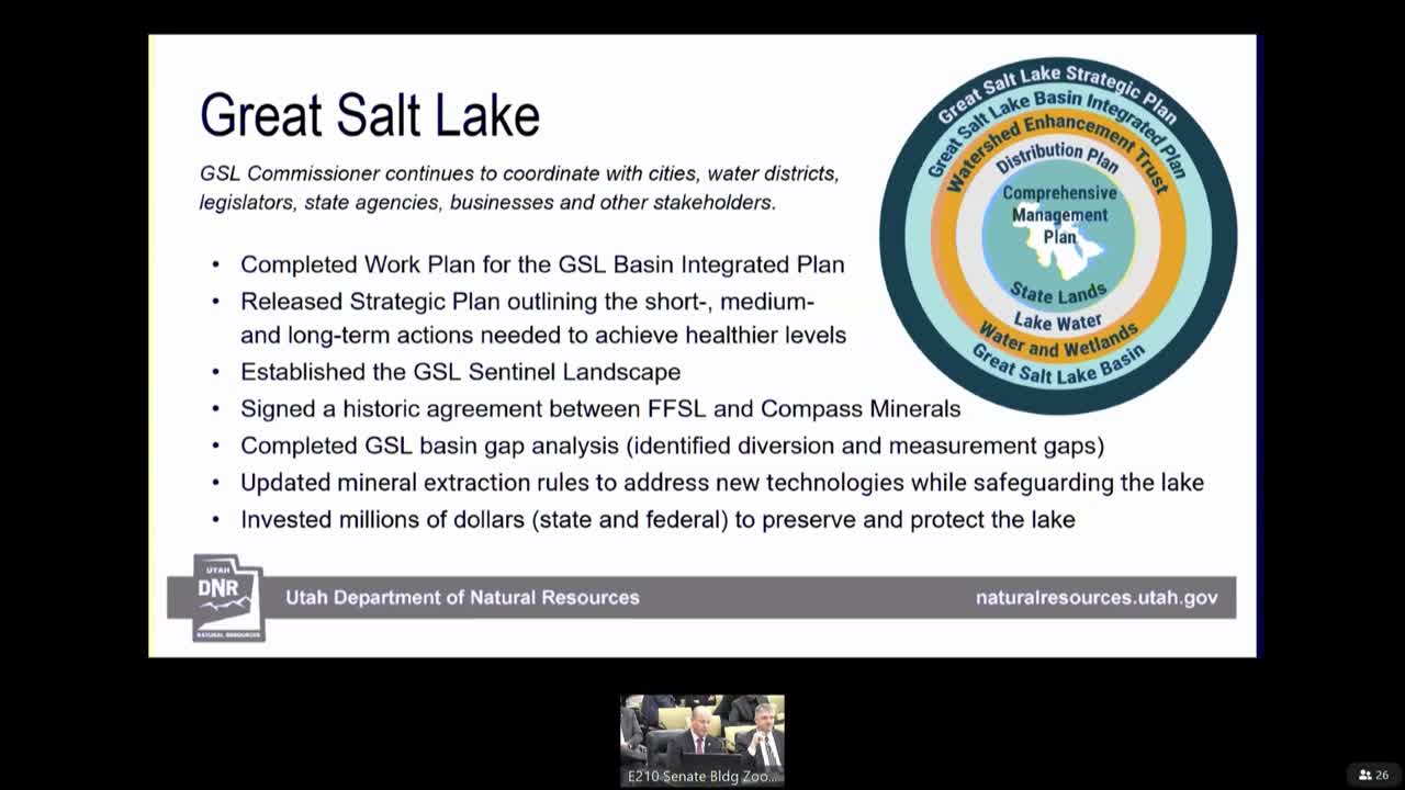 Utah launches Sentinel Landscape plan to protect Great Salt Lake and boost energy production