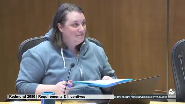Redmond Planning Commission narrows final incentives in Redmond 2050 code package, keeps major green and accessibility priorities
