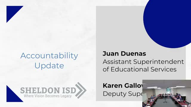 Sheldon ISD presents accountability projections as TEA ratings remain blocked by lawsuit