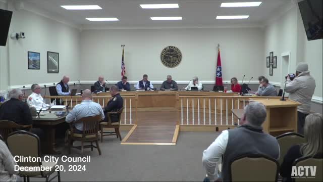 Clinton council adopts two rezoning ordinances, tax resolution and multiple appointments; approves CEI contract for downtown streetscape