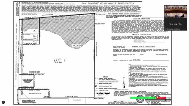 Plaquemines plat committee tables two plats, approves Dec. 19 minutes