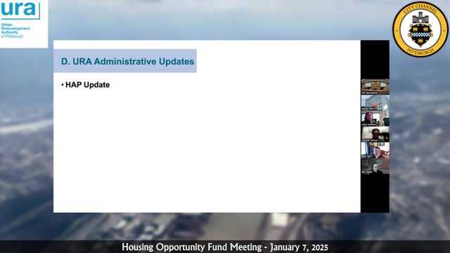 HOF advisory proposes split approach for demonstration dollars, forms ad hoc group to define criteria