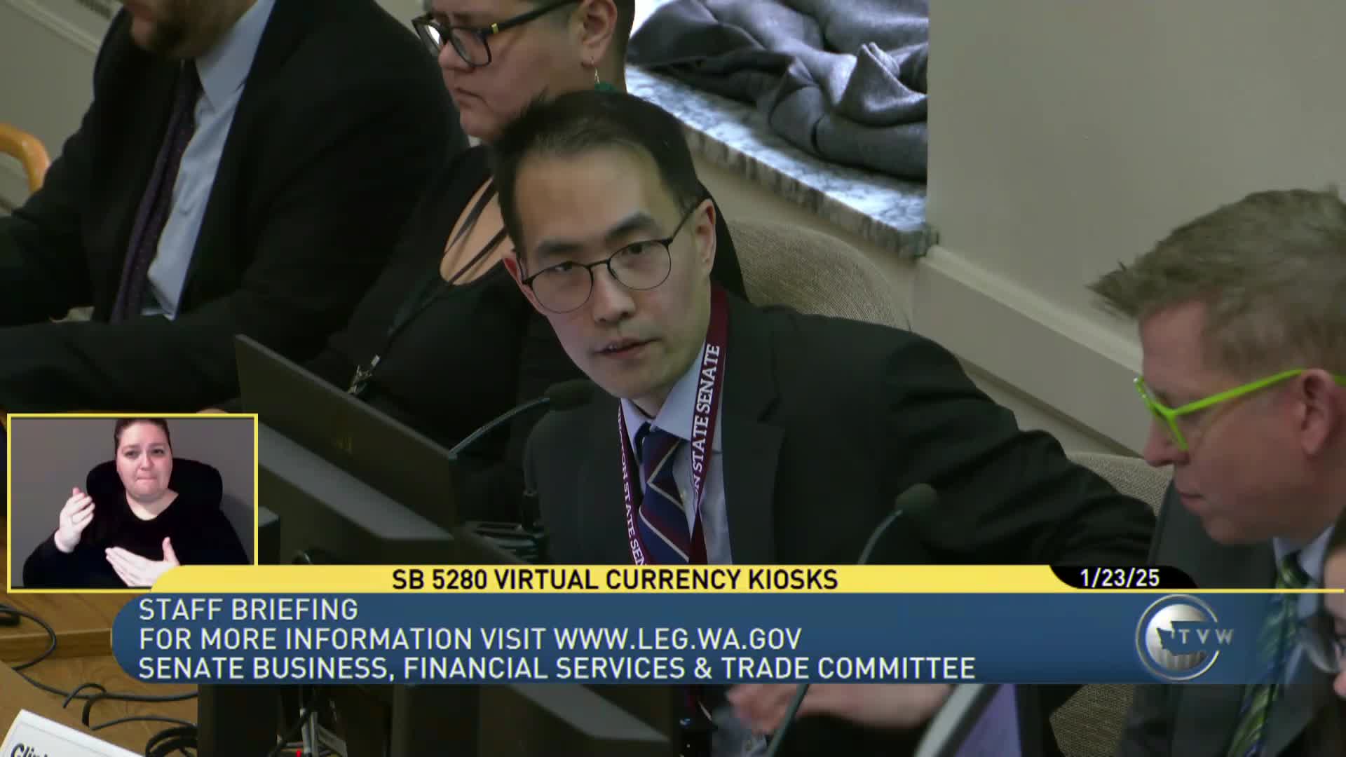 Washington Senate considers bill to regulate cryptocurrency kiosks amid rising fraud concerns