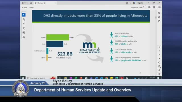 Minnesota agency reveals $23.8 billion budget impacting one in four residents