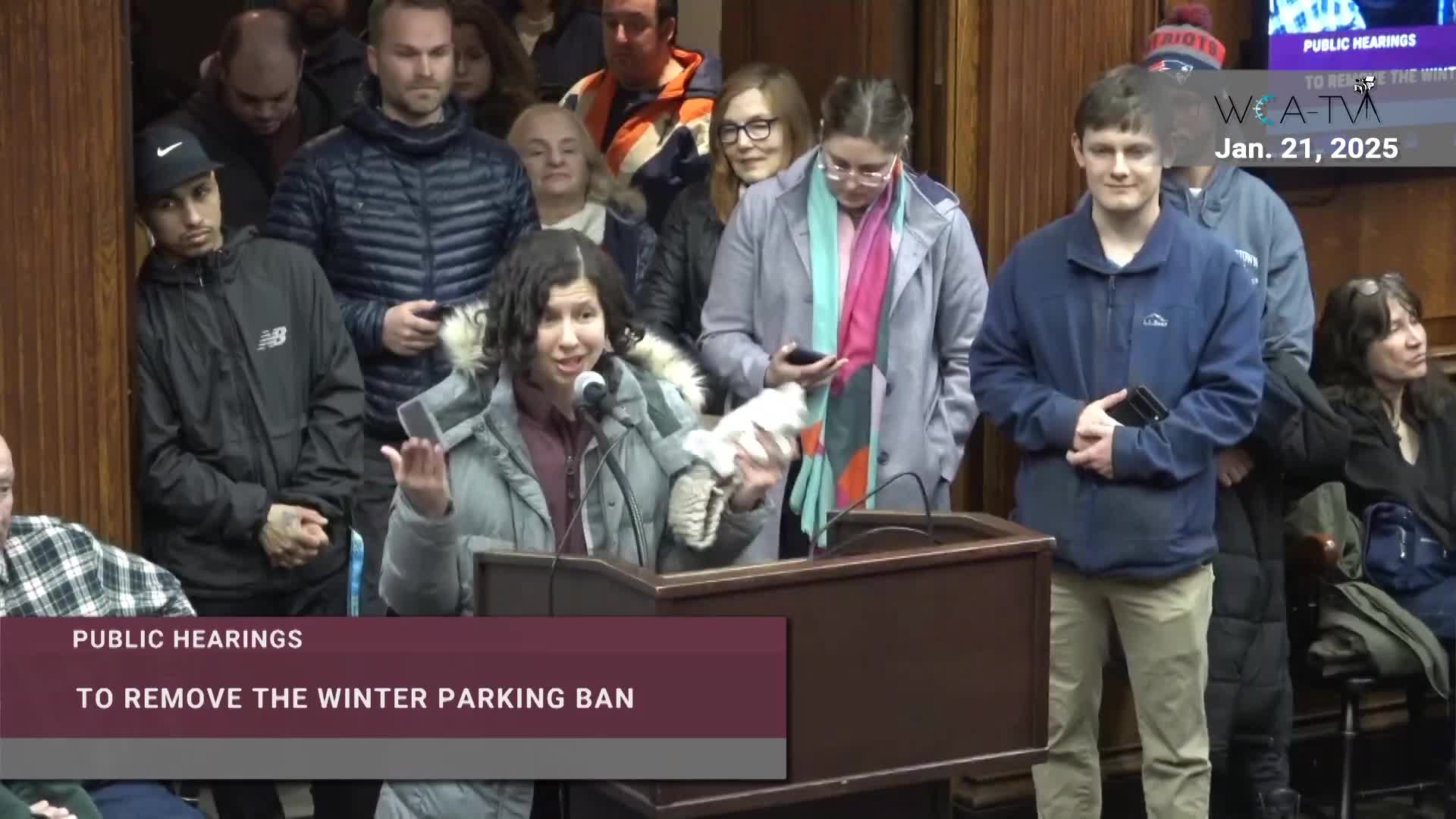 Watertown residents urge city council to lift winter parking ban amid growing frustrations